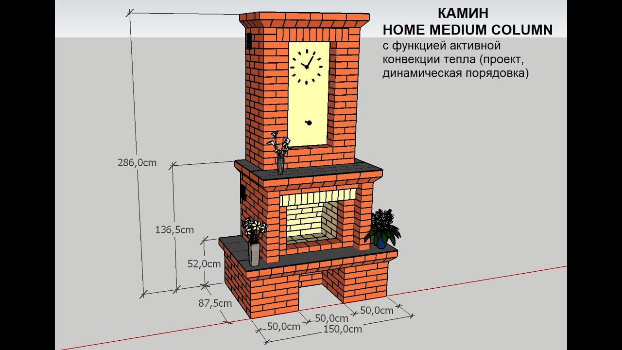 Камин Своими Руками Чертежи Порядовка