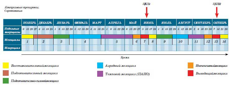 План тренировок триатлон олимпийская дистанция