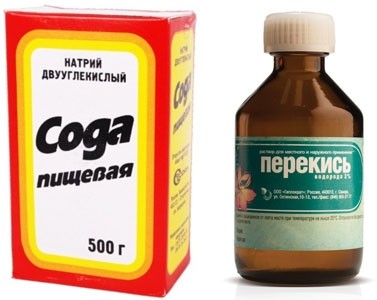 Сода и перекись