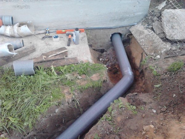 Укладка канализационных труб укладка канализационных труб