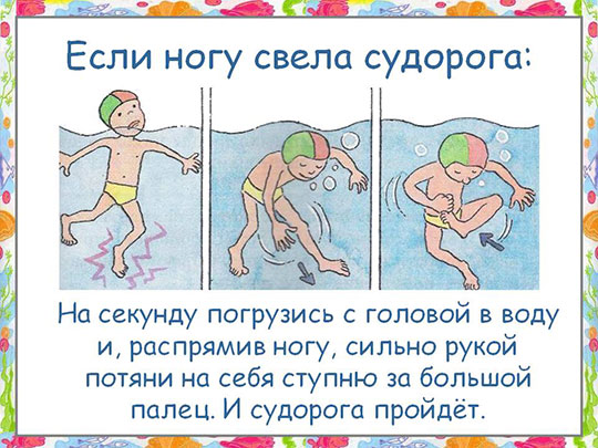 самопомощь-при-судороге-в-воде