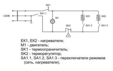 Схема электрической цепи