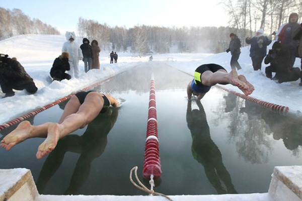 Соревнования по зимнему плаванию, winter swimming competitions