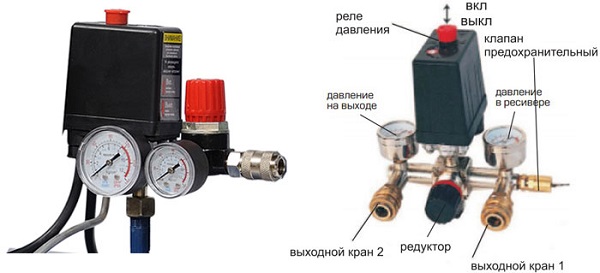 Комплектация автоматики