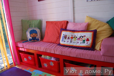 Детский игровой домик своими руками