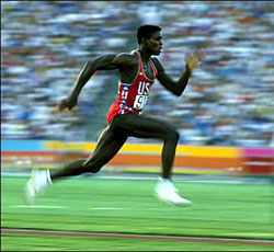 Вегетарианец Carl Lewis