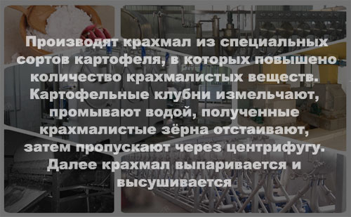 Производство картофельного крахмала