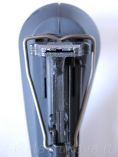Носик степлера NOVUS J-165 EAD снизу.