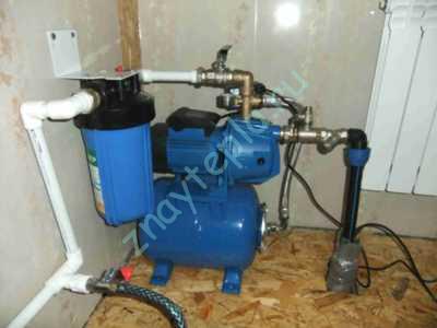 Правила монтажа насосной станции.