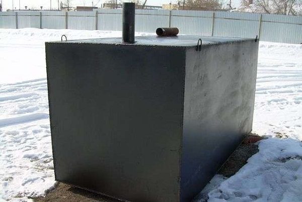 Герметическая емкость для канализации