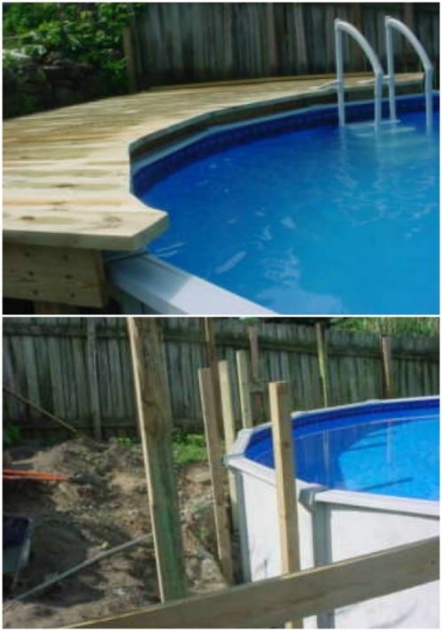 Build an Aboveground Pool Deck