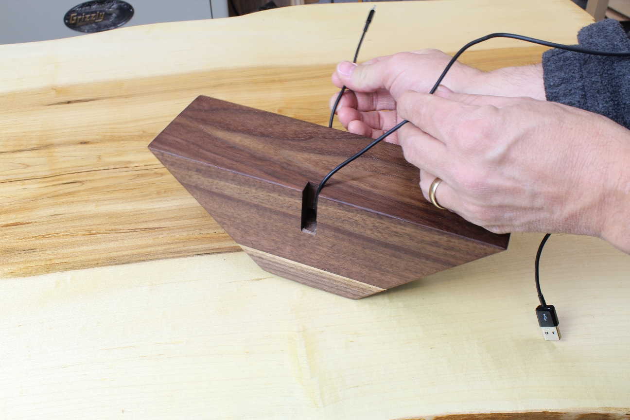 How to Build a Wooden Phone Amplifier