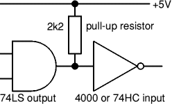 using a pull-up resistor