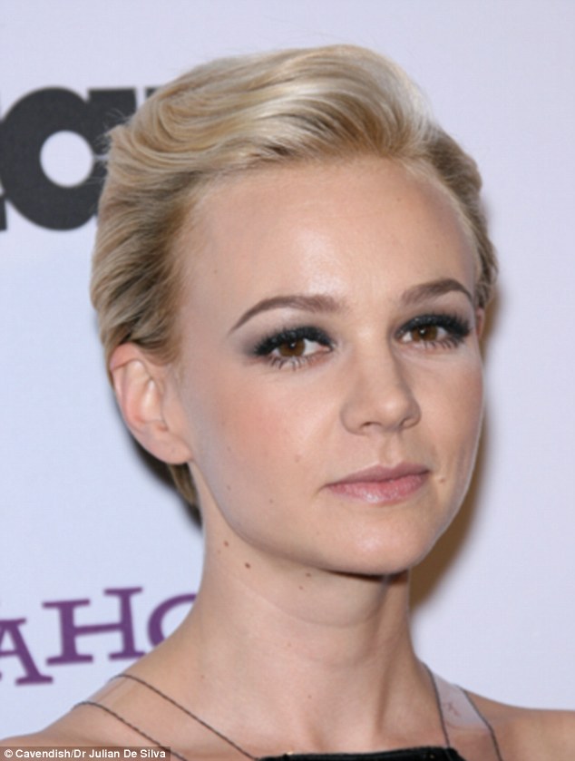 Carey Mulligan is an example of the upturned nose, the facial plastic surgeon says