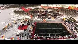 Официальный видеоотчет о I Чемпионате Мира по ледяному плаванию 20 марта 2015, Мурманск