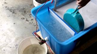Опытная очистка сточной воды лакокрасочного завода 2
