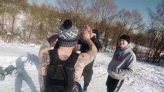 Коротко о беге в ледяную гору.