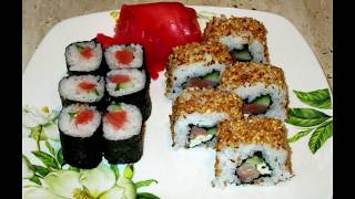 Роллы рисом наружу. Как приготовить суши роллы самому? Роллы рисом наружу. Как приготовить суши роллы самому?