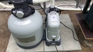 How to: Intex Sandfilter / Filterpump running 24/7 | Ultraframe Pool 32x16 (52
