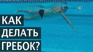 УВЕЛИЧИВАЕМ СКОРОСТЬ ПЛАВАНИЯ. ГРЕБОК В КРОЛЕ @Swimmate.ru