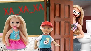Учительницу закрыли в туалете! Мультик про школу!