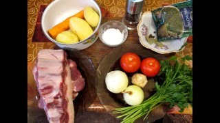 Шурпа. Как приготовить самому. Рецепт пошагово. // Олег Карп