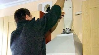 Как установить вытяжку