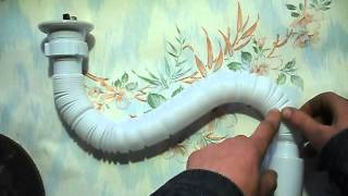 КАК ПРАВИЛЬНО УСТАНОВИТЬ СИФОН HOW TO INSTALL A SIPHON