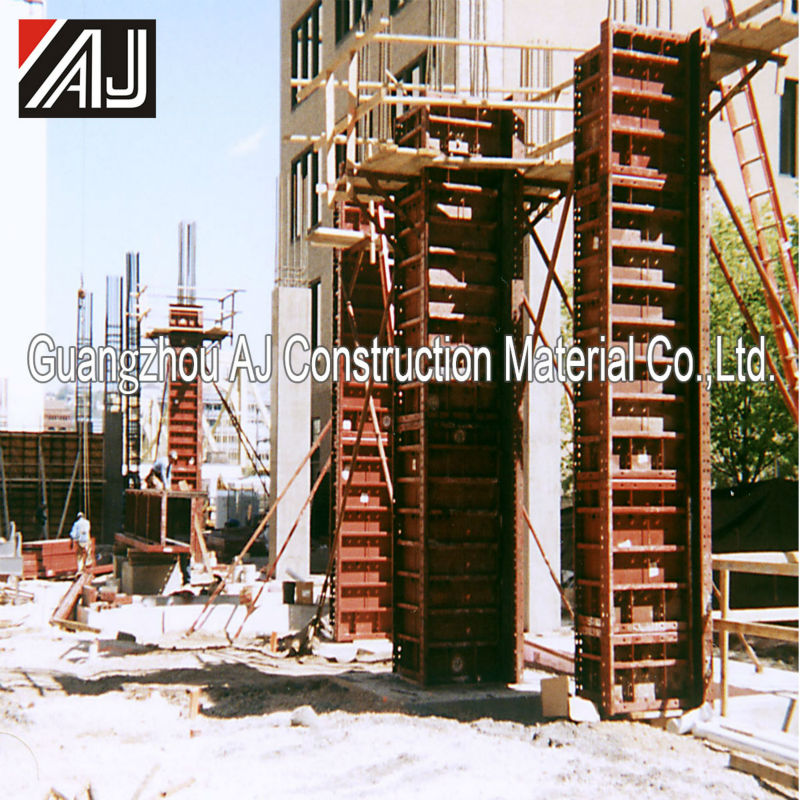 Ribbed Column Formwork/Circular Formwork/Round Formwork/Modular Formwok system Made in Guangzhou, China