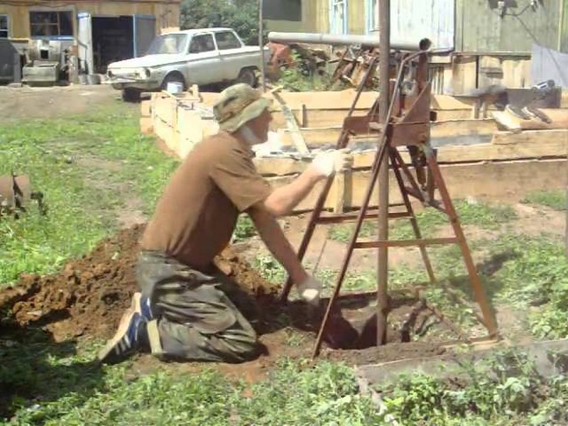 абиссинский колодец своими руками технология фото