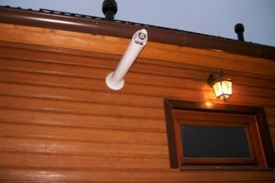 Установка дымовой трубы установка дымовой трубы