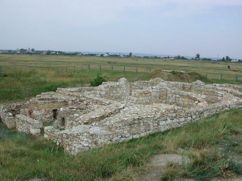 Раскопки ханской бани в городище "Великий Булгар", Татарстан