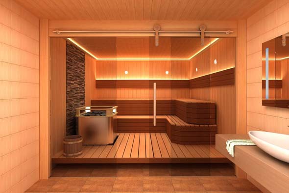 Стеклянные двери для бани и сауны