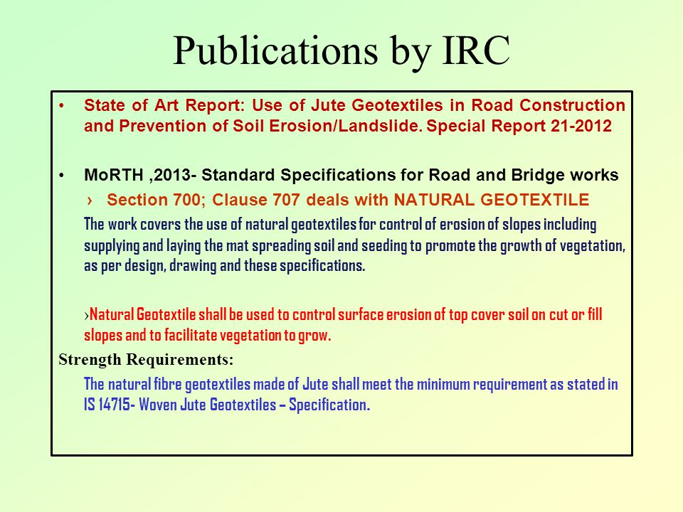 Publications by IRC