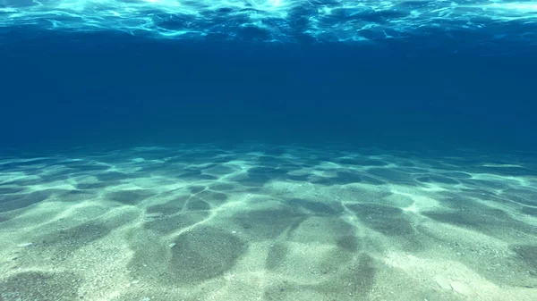 Поверхность песка под водой — стоковое изображение Поверхность песка под водой — стоковое фото