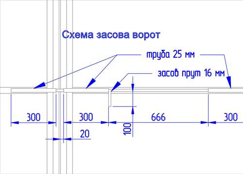 Чертеж для изготовления