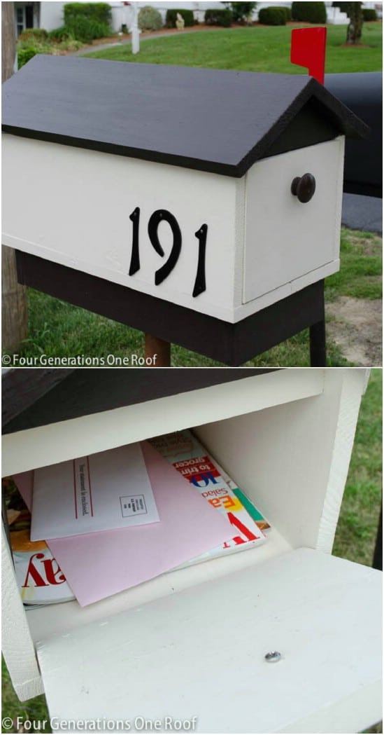 DIY Wooden Mailbox