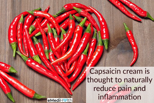 capsaicin can help in relieving joint and muscle pain