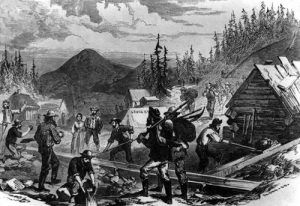 Gregory gold diggings, Central City, Colorado, N. Orr Co, 1859