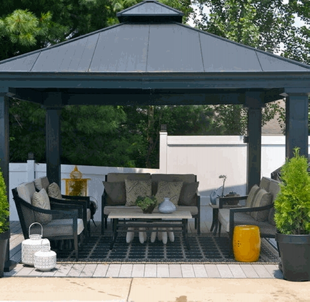 Gazebo Roof Design Ideas 6