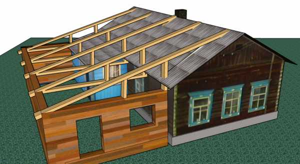 Проекты одноэтажных домов с баней под одной крышей